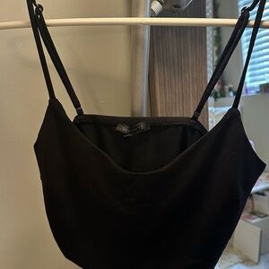 Black Dynamite Cropped Tank